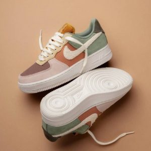 NIKEE AIRFORCE OIL GREEN