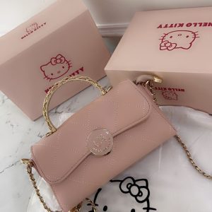 HELLO KITTYY TOP HANDLE SHOULDER BAG