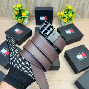 TOMMYY HILFIGER Premium Quality Reversible Buckle Belt