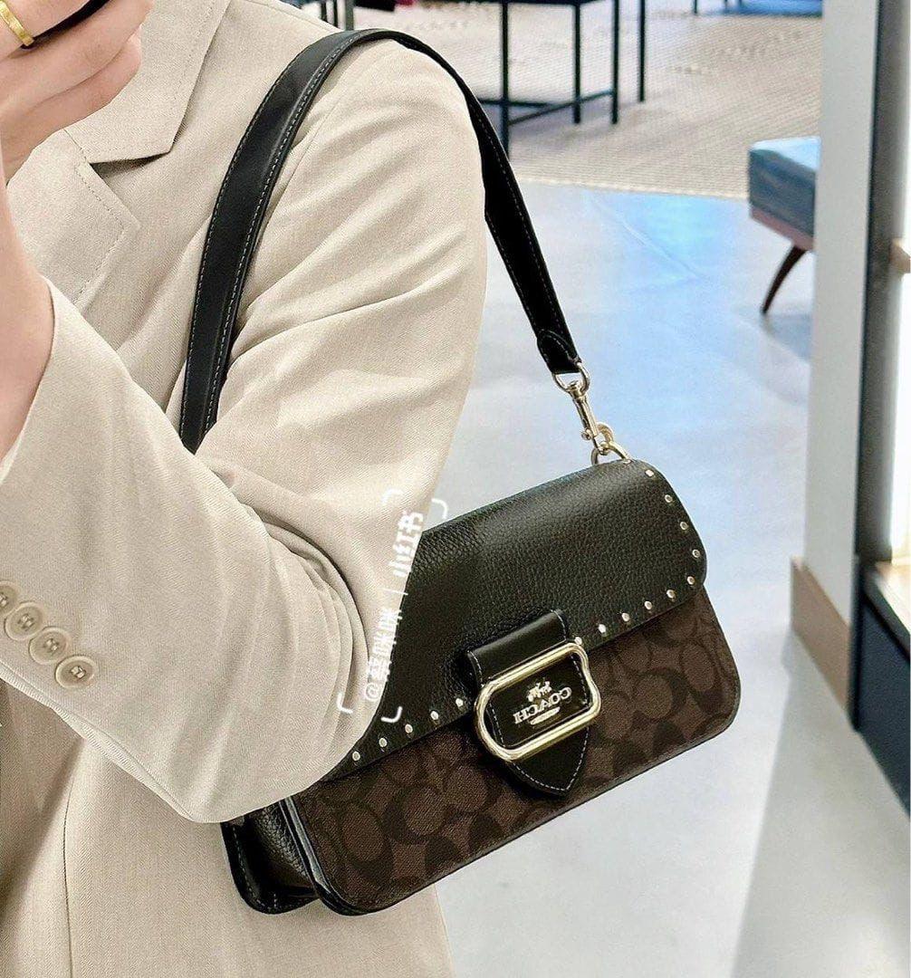 COACHH MORGAN SHOULDER 26 CROSSBODY BAG - Image 4