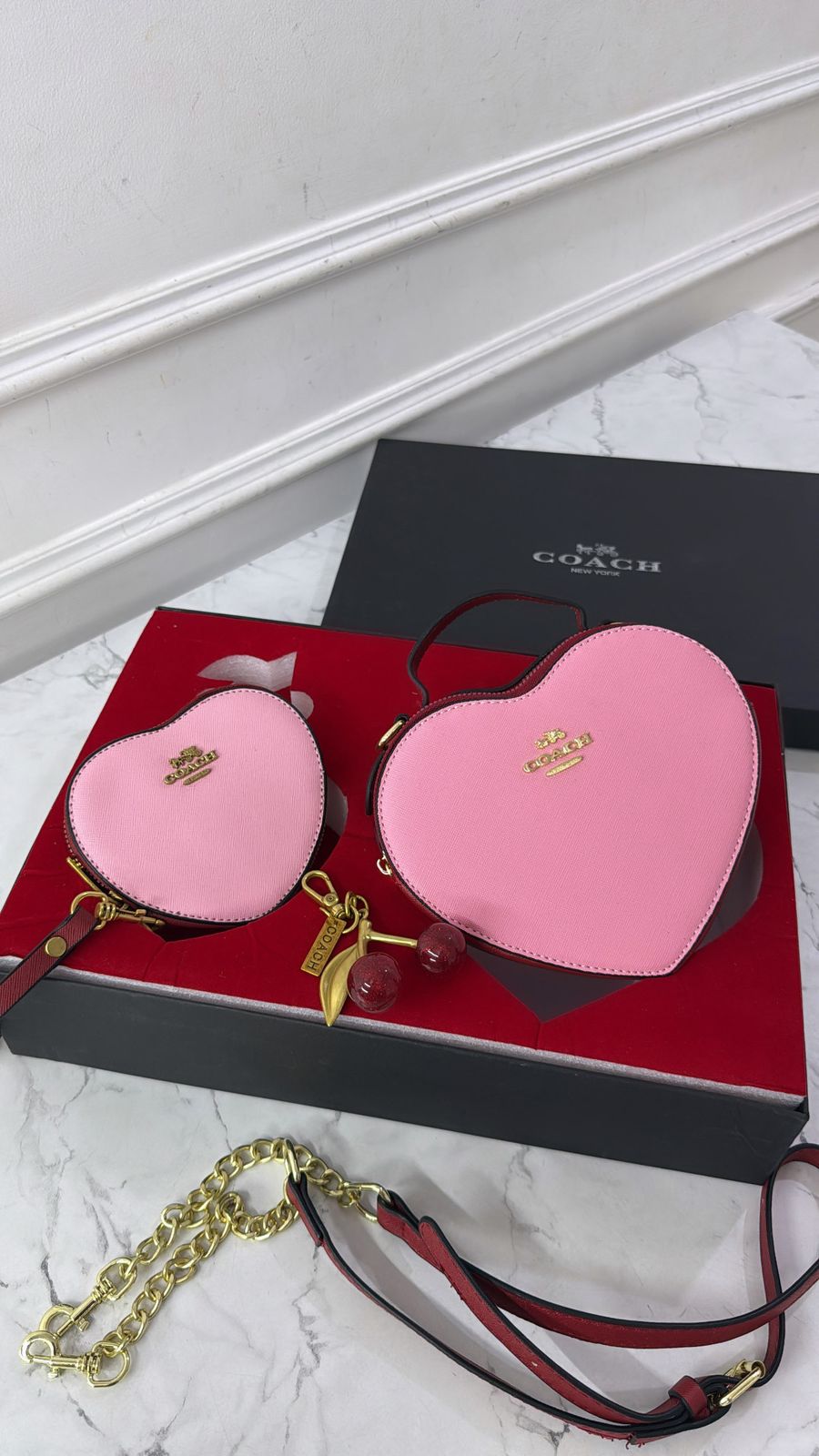 Coachh Heart ❤️ Combo Set In Stock - Image 7