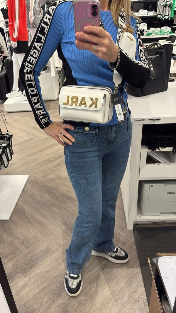Karll Lagerfeld Maybelle Camera Crossbody Bag