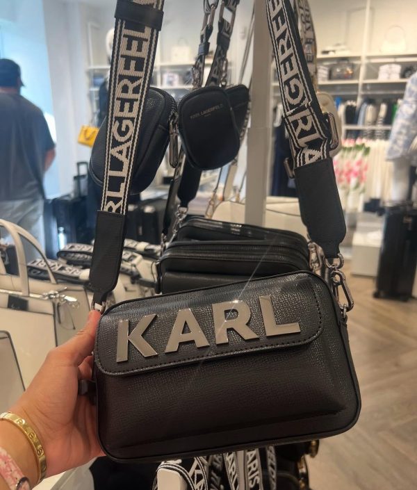 Karll Lagerfeld Maybelle Camera Crossbody Bag - Image 3