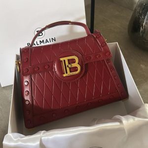 BALMAINN B BUZZ DYNASTY Genuine leather Bag