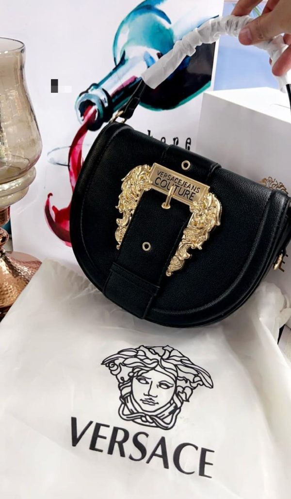 Versacee jeans couture Dome High Quality Leather Bag - Image 3