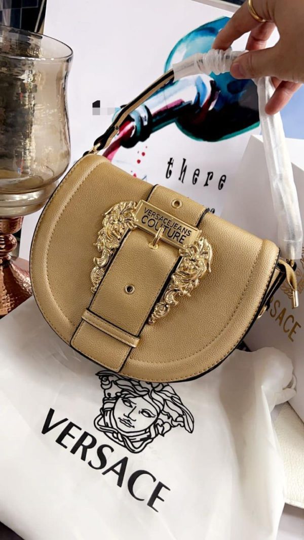 Versacee jeans couture Dome High Quality Leather Bag - Image 2