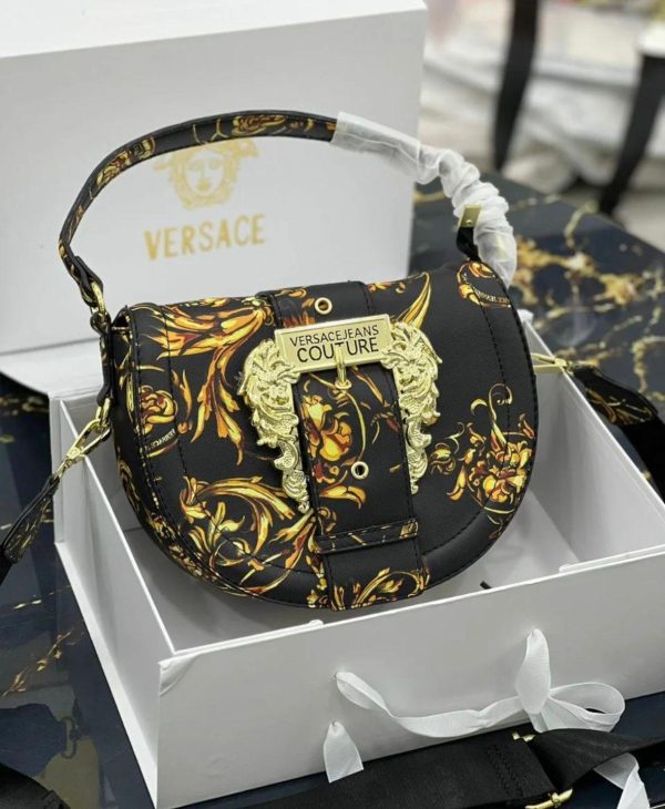 Versacee jeans couture Dome High Quality Leather Bag - Image 7