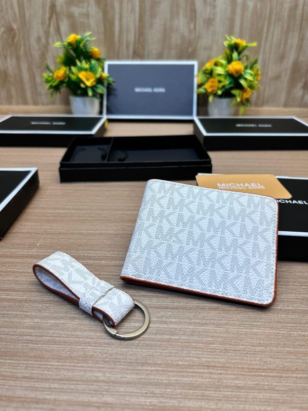 MICHAELL KORSS Premium wallet & Keychain Set