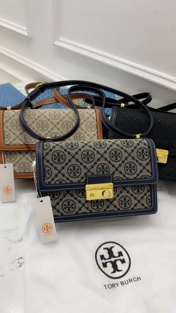 Latest Toryy Burch T Monogram Shoulder Bag - Image 2