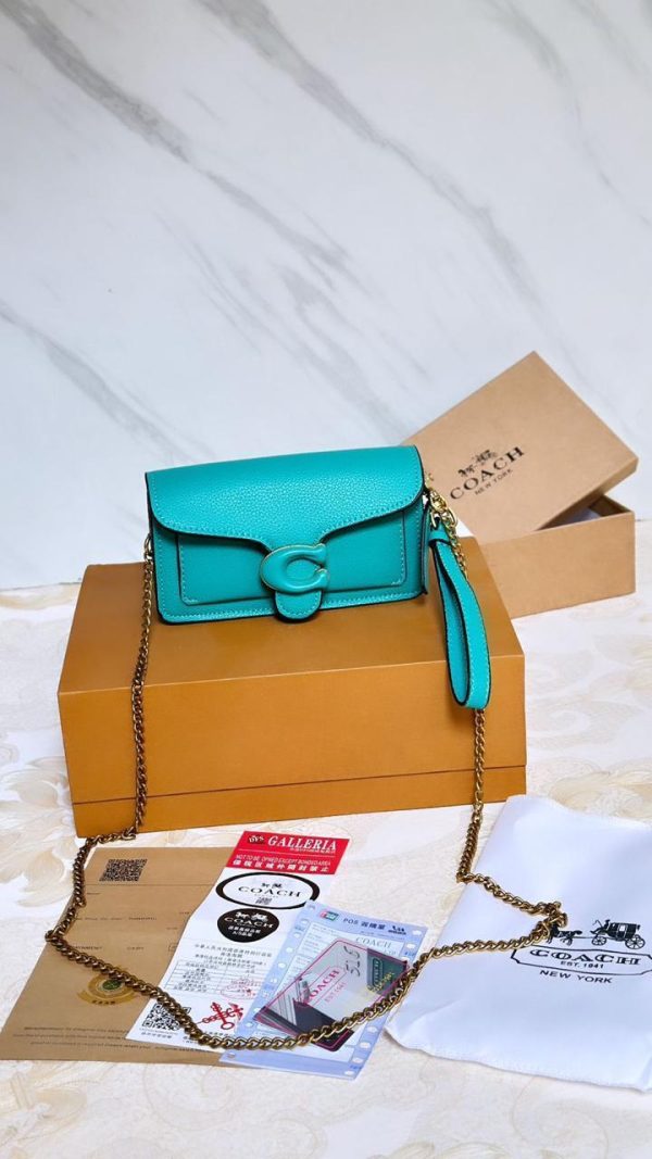 Latest Coachh Tabby Wristlet And Shoulder Bag - Image 4