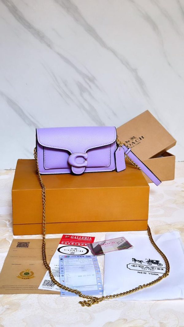 Latest Coachh Tabby Wristlet And Shoulder Bag - Image 5