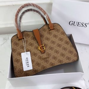 Guess Kuba Medium Satchel Bag