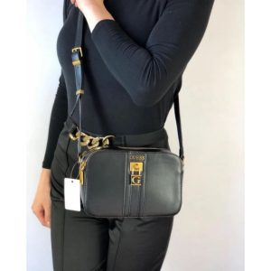 GUESSS CAMERA GINEVRA LOGO CAMERA CROSSBODY BAG