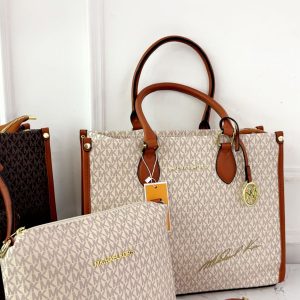 Michaell Korss Jet Set Signature Tote Combo