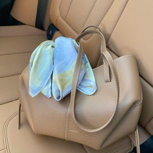 Polenee Cyme Large Leather Tote Bag