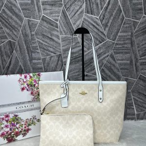 Coachh City Tote With Wallet