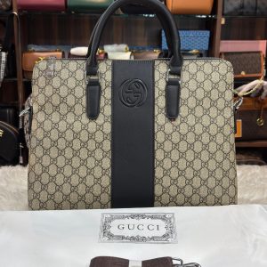 GUCCII GENUINE LEATHER LAPTOP BAG