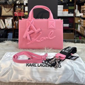 Karll Lagerfeld K/Skuare Grainy Tote bag