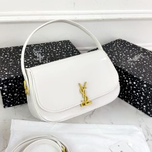 Ysll  Voltaire Patent Leather Shoulder Crossbody Bag