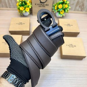 COACHH Multi Colour Premium Quality Auto Grip Lock Buckle Belt