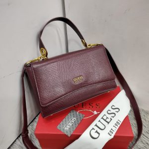 GUESSS  CROCO MASIE SHOULDER BAG