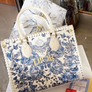 Christiann Diorr Genuine leather Medium Book Tote