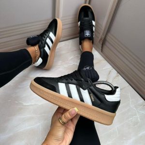 ADIDASS ORIGINALS SAMBA XLG GUM BLACK 
