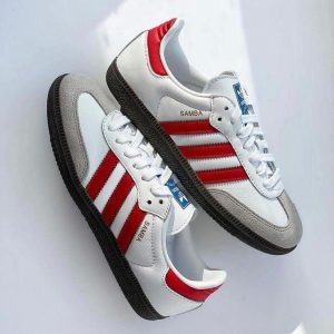ADIDASS SAMBA WHITE RED