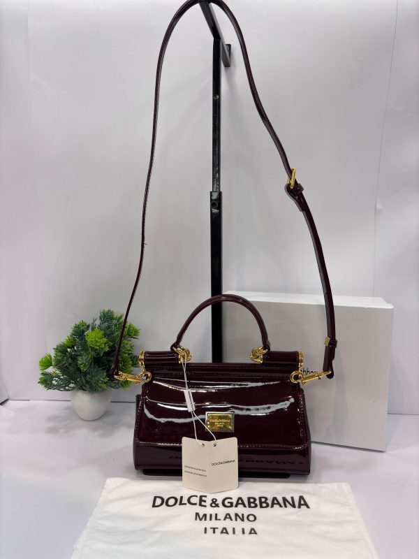 DOLCEE & GABBANAA DEVOTION TOP HANDLE BAG - Image 4