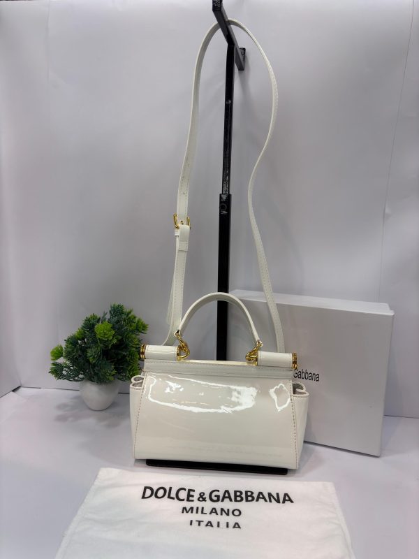 DOLCEE & GABBANAA DEVOTION TOP HANDLE BAG - Image 8