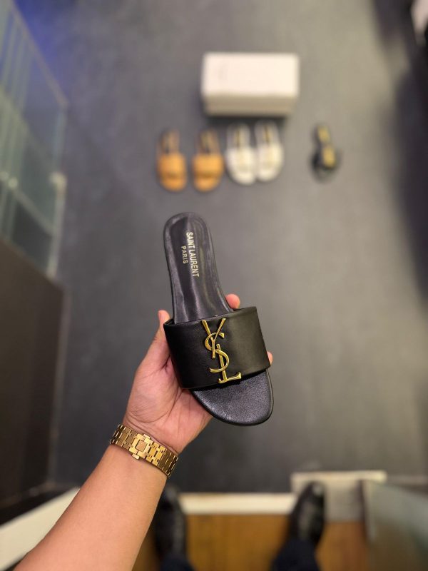 YSLL-SAINT LAURENT PARIS MULES - Image 4