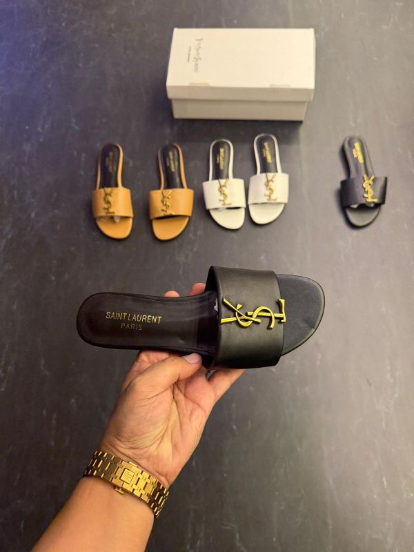 YSLL-SAINT LAURENT PARIS MULES - Image 7