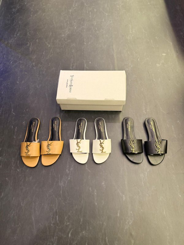 YSLL-SAINT LAURENT PARIS MULES - Image 6