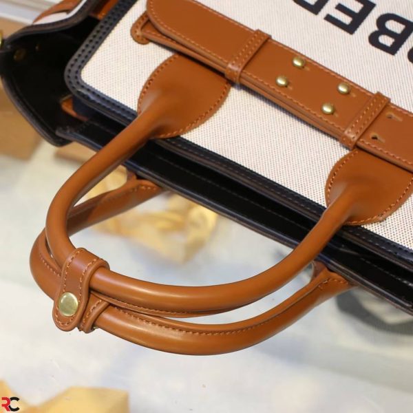 BURBERRYY  HORSEFERRY CANVAS TOTE BAG - Image 4