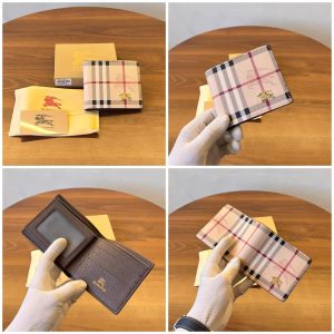 BURBERRyY LEATHER WALLET