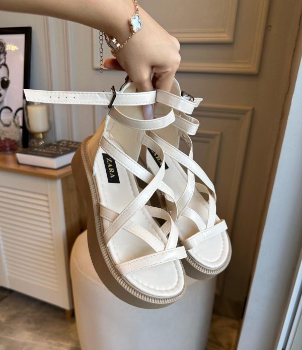 ZARA- STRAPPY PLATFORM SANDALS FOR GIRLS IN TWO AMAZING COLOURS