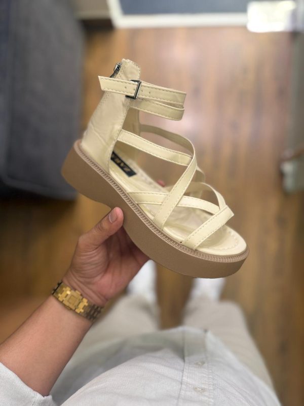 ZARA- STRAPPY PLATFORM SANDALS FOR GIRLS IN TWO AMAZING COLOURS - Image 10