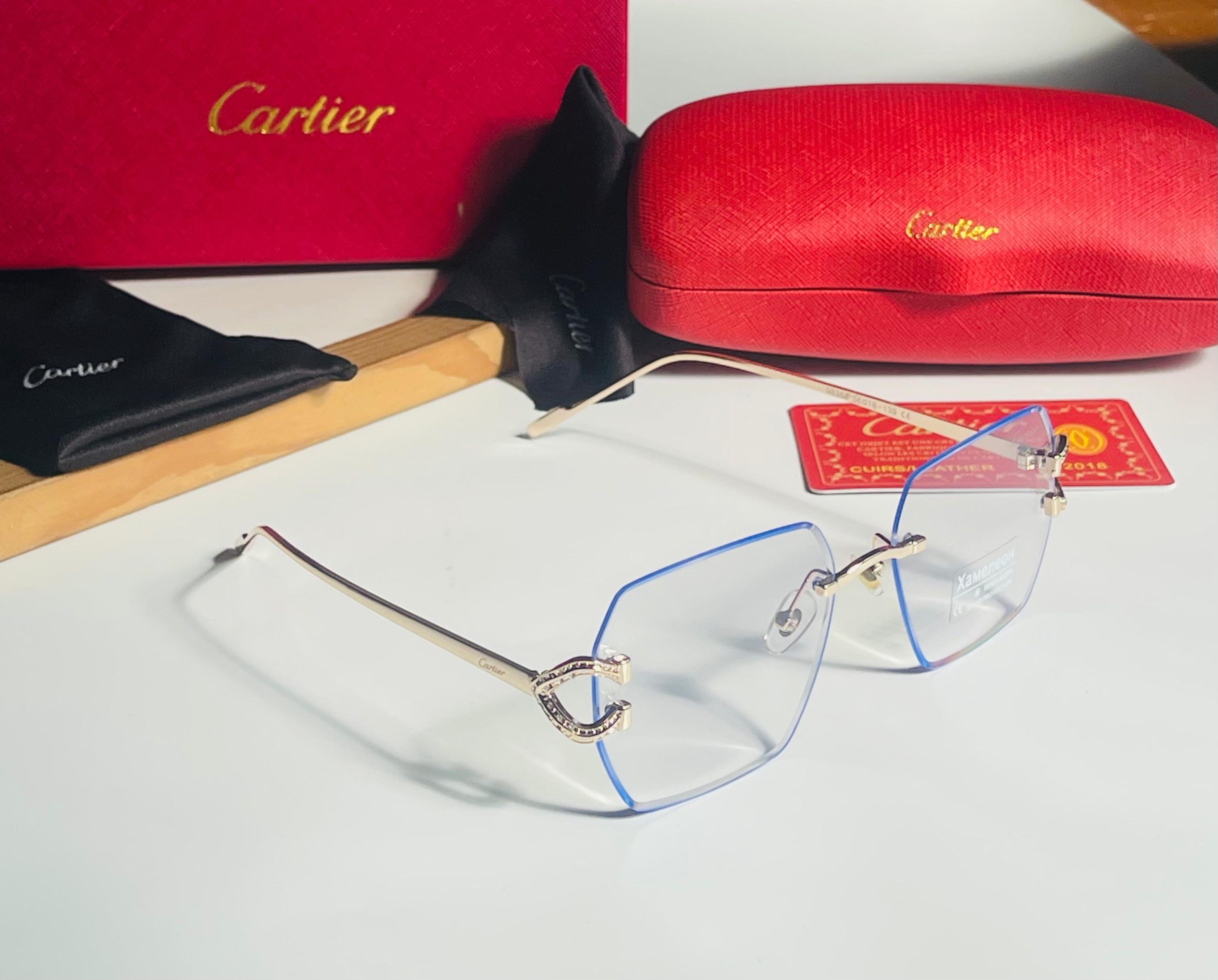 CARTIERR TRANSPARENT LENS - Image 6