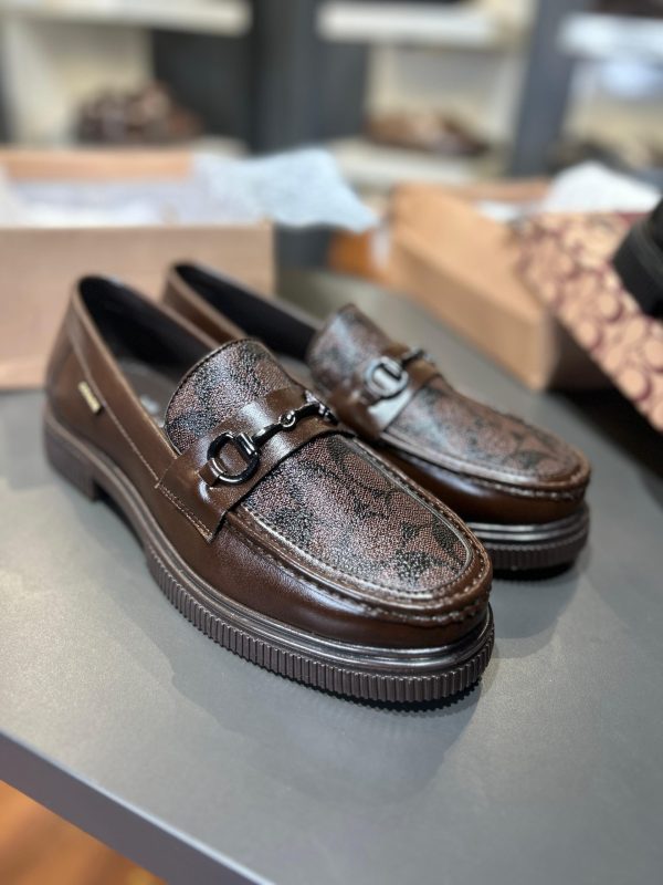 COACHH PARTYWEAR LOAFER BROWN/BLACK CC 32 - Image 2