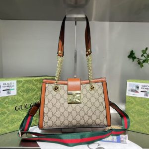 GUCCII  PADLOCK SHOULDER BAG