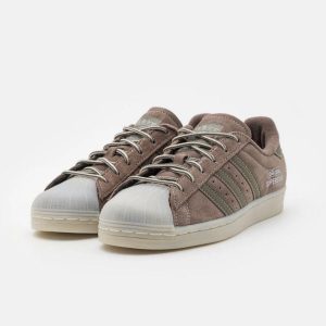 ADIDASS ORIGINAL SUPERSTAR BROWN OFF WHITE