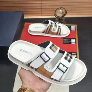 Burberryy Chexed Double Strapes