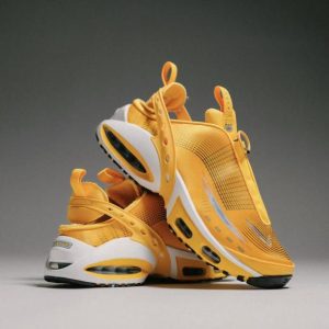 Nikee Airmax Craze White Metallic Gold