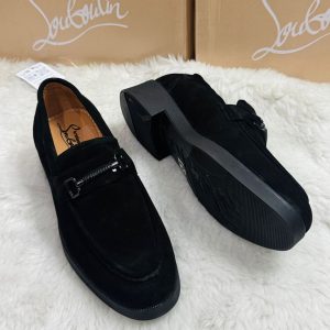ChristiaNn LouboutinN pure leather Loafers