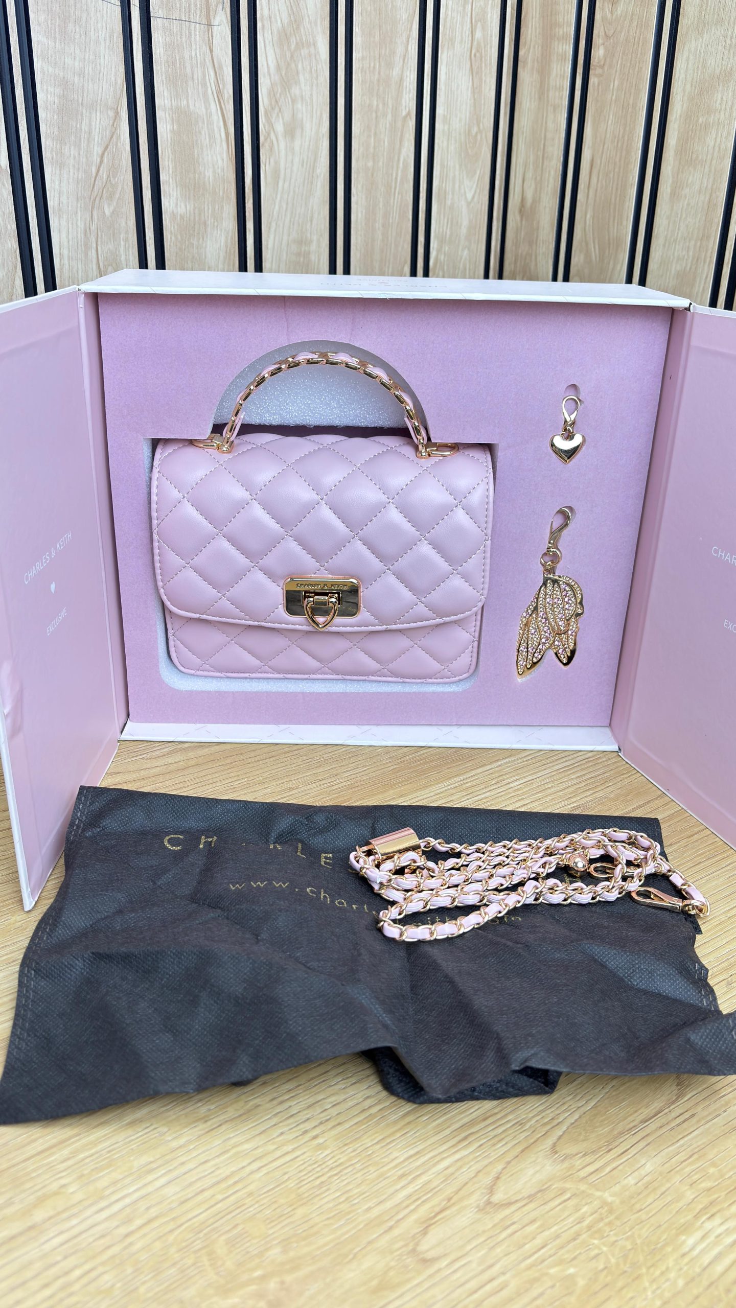 CHARLESS & KEITHH CRESSIDA QUILTED QIKI