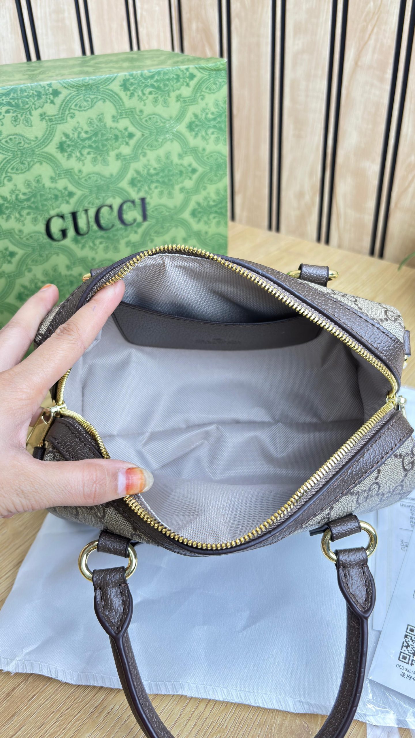 GUCCII OPEDIA SMALL BOSTON BAG - Image 3