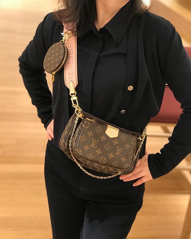 LOUISS VUITTONN LUXURY POCHETTE COMBO SET