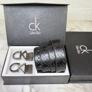 Calvinn Kleinn DOUBLE BUCKLE BELT