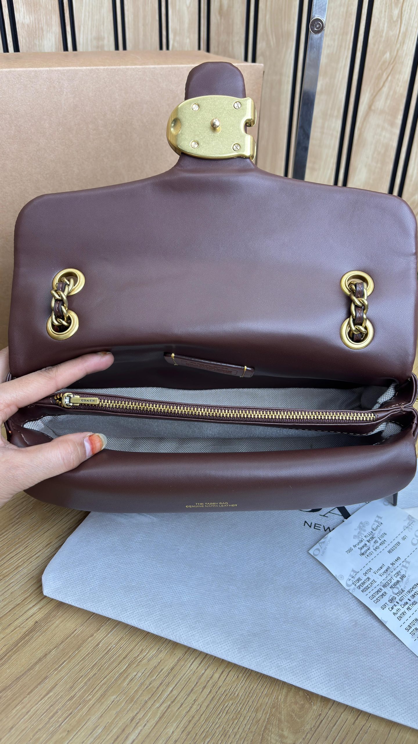 COACHH QUILTED TABBY SHOULDER BAG 26 (AUTHENTIC) - Image 2