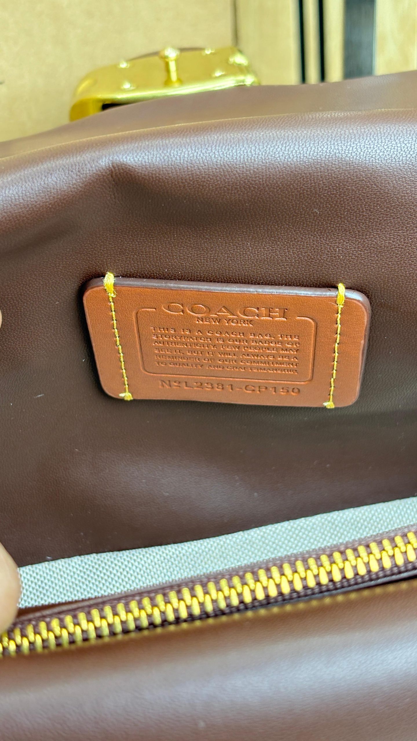 COACHH QUILTED TABBY SHOULDER BAG 26 (AUTHENTIC) - Image 6